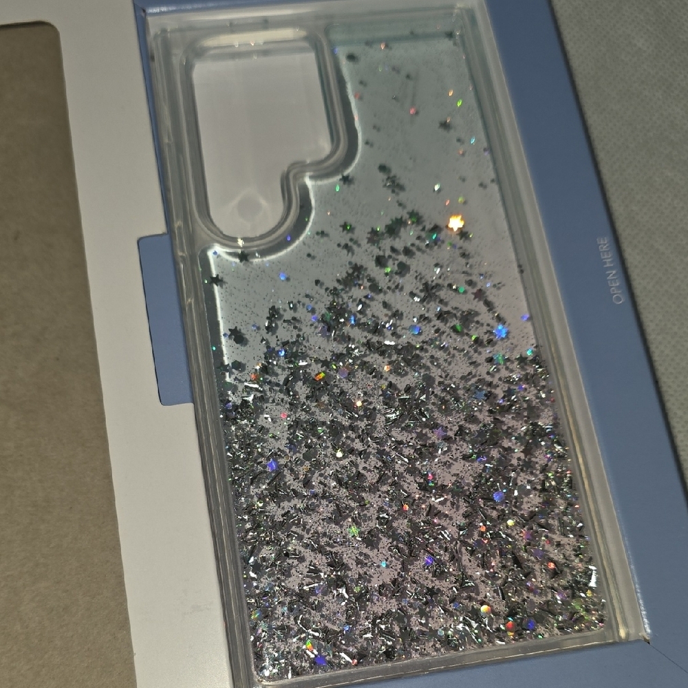 Insignia Glitter Case for Samsung Galaxy S24 Ultra - Silver - Picture 9 of 9